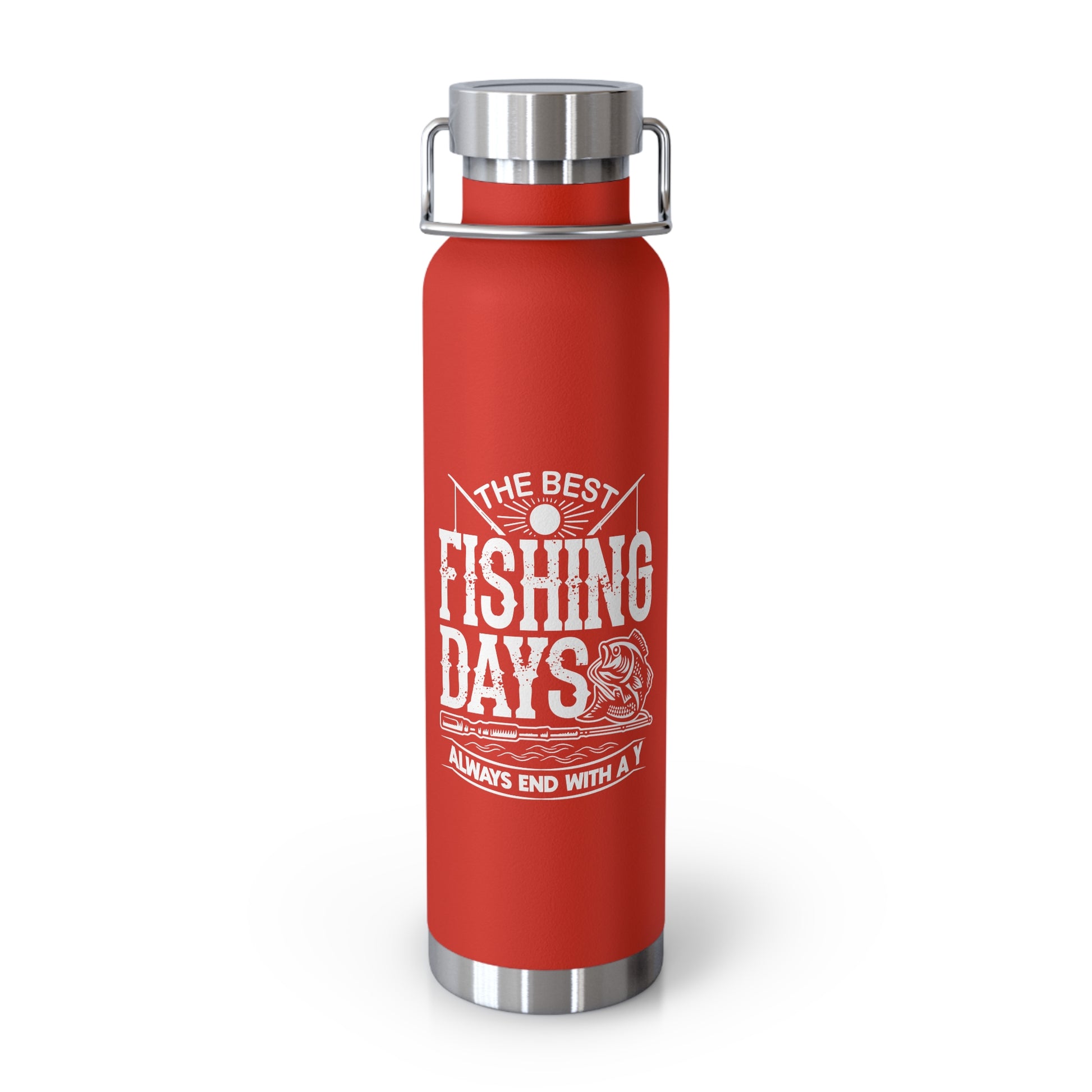 cool fishing gear, take your fishing flask every trip