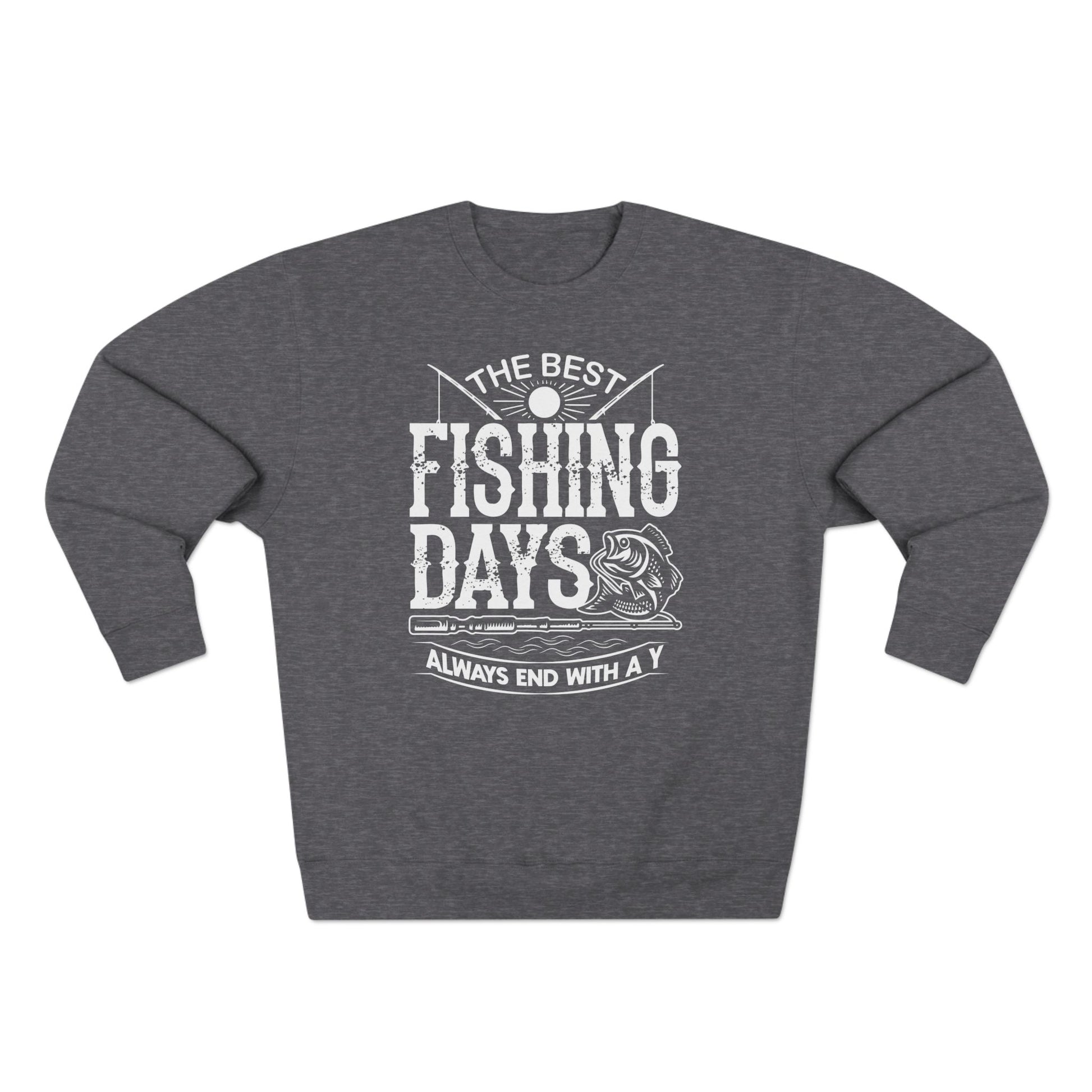 cozy fisherman gift, medium heavy fabric fishing pullover