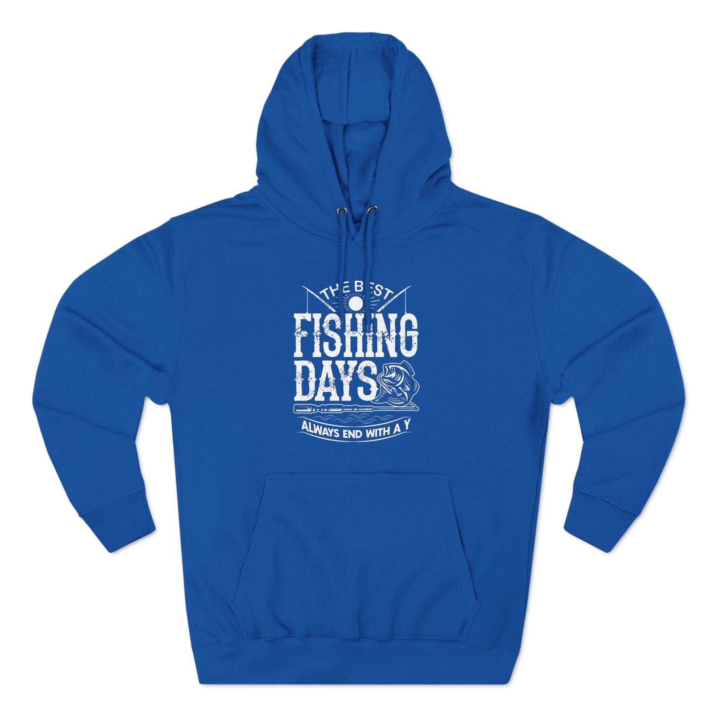 family fishing trips, blue men's hoodie, best gifts for fisherman 